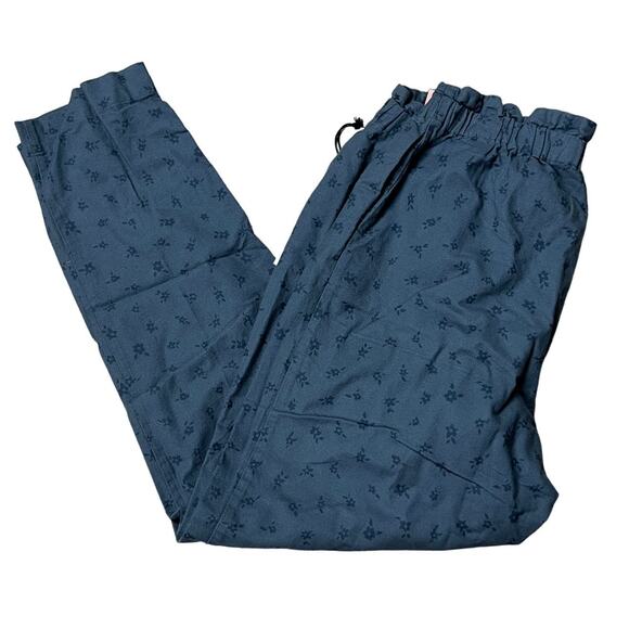 The Nines by Hatch Indigo Blue Paperbag Waist Maternity Pants - Size XS- NWT - Picture 1 of 12